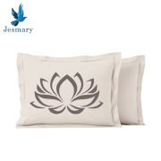 GỐI TRANG TRÍ IN, THÊU HÌNH HOA SEN